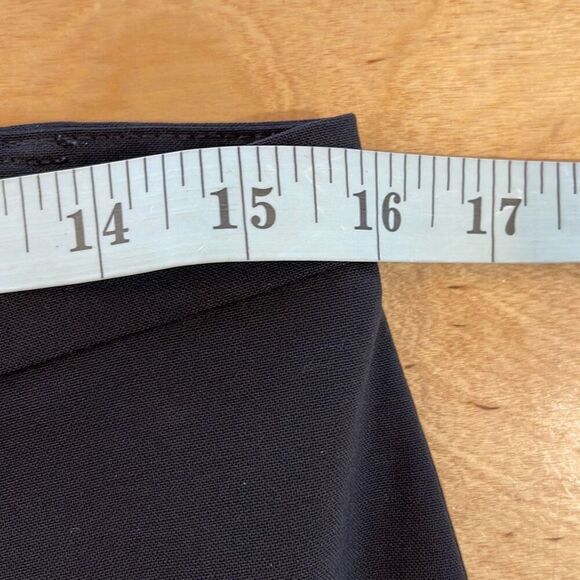 GAP Womens Wool Blend Wide Leg‎ Stretch Dress Pants Black Size 10A - Picture 7 of 9